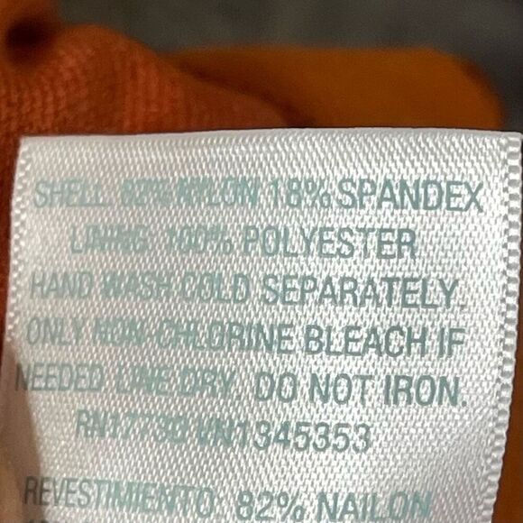 Kona Sol Twist Back Palm Medium Coverage One Piece Swimsuit - Small - Picture 11 of 11